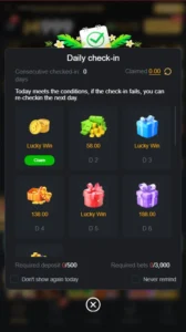 M999 Daily Login