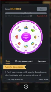 M999 Lucky Draws
